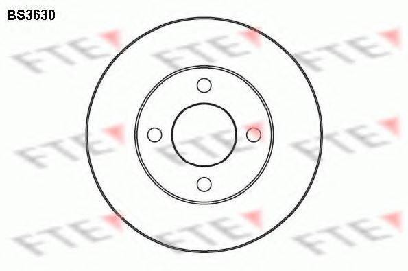 FTE BS3630 гальмівний диск