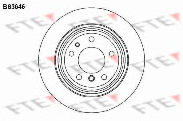 FTE BS3646 гальмівний диск
