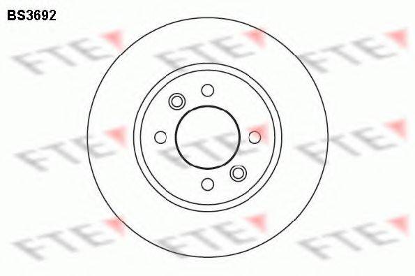 FTE BS3692 гальмівний диск