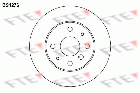 FTE BS4276 гальмівний диск