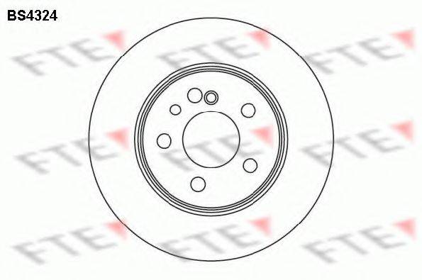 FTE BS4324 гальмівний диск