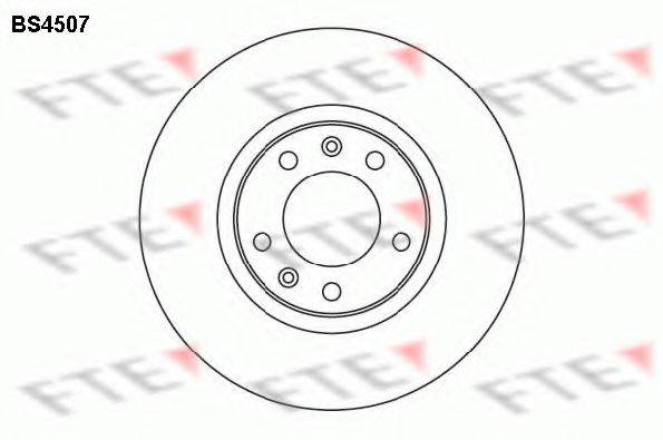FTE BS4507 гальмівний диск