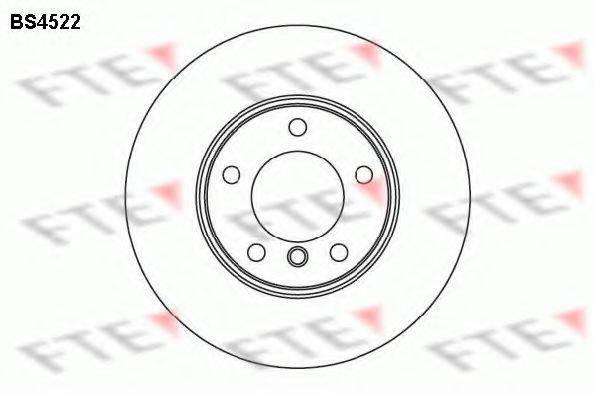 FTE BS4522 гальмівний диск