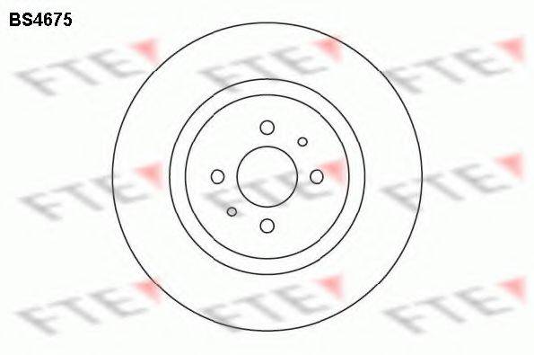 FTE BS4675 гальмівний диск