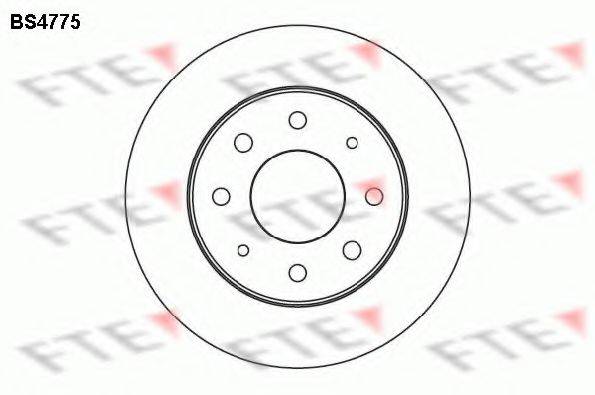 FTE BS4775 гальмівний диск