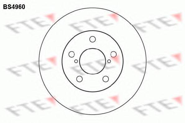FTE BS4960 гальмівний диск