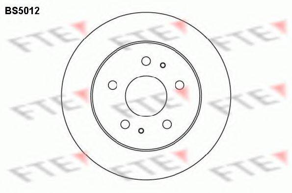 FTE BS5012 гальмівний диск