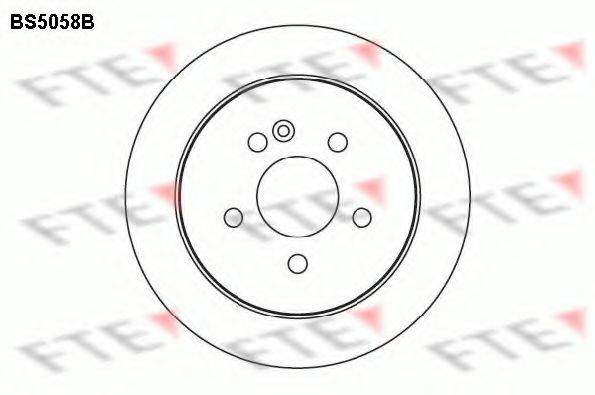 FTE BS5058B гальмівний диск
