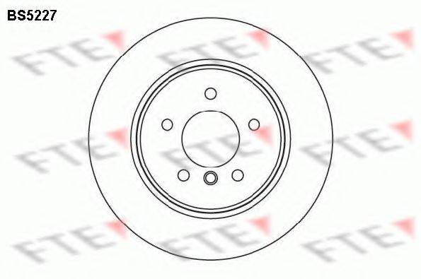 FTE BS5227 гальмівний диск