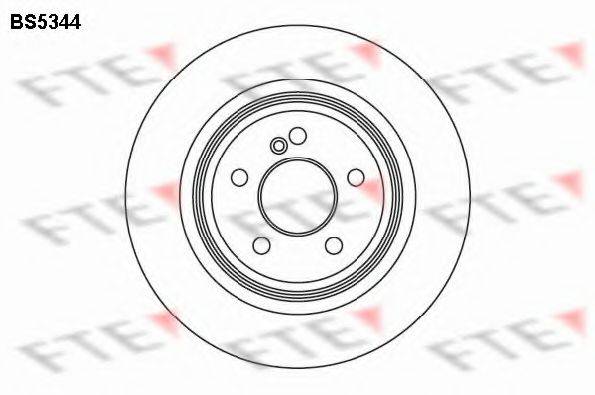FTE BS5344 гальмівний диск