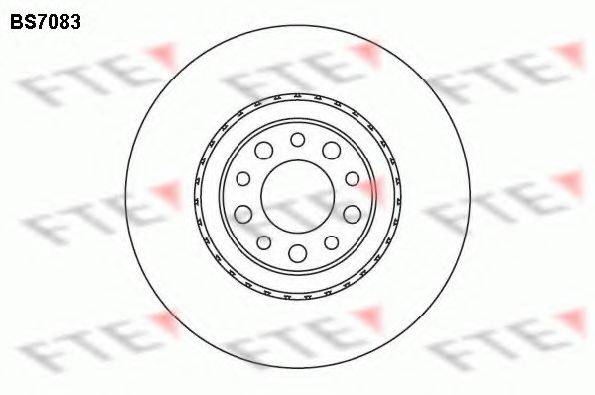 FTE BS7083 гальмівний диск