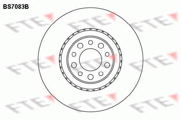 FTE BS7083B гальмівний диск