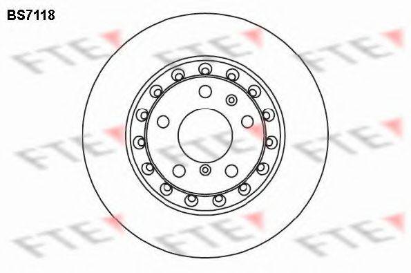 FTE BS7118 гальмівний диск