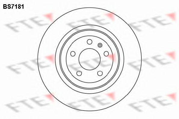 FTE BS7181 гальмівний диск