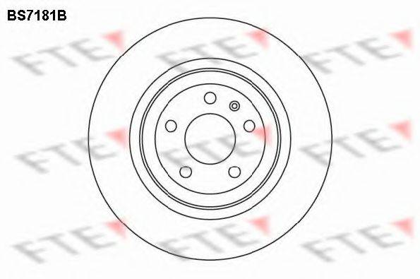 FTE BS7181B гальмівний диск