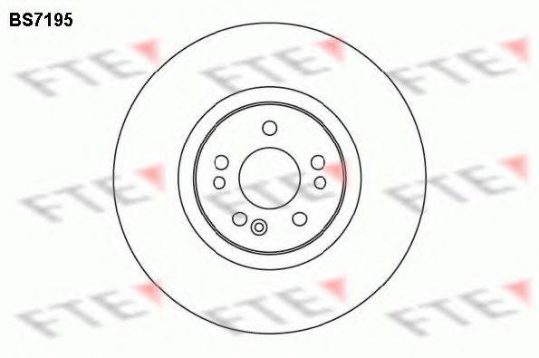 FTE BS7195 гальмівний диск