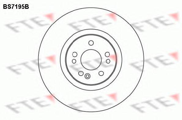 FTE BS7195B гальмівний диск