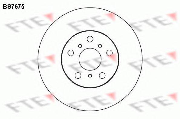 FTE BS7675 гальмівний диск