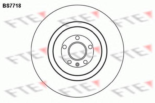 FTE BS7718 гальмівний диск