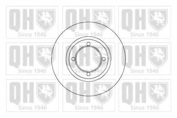 QUINTON HAZELL BDC3381 гальмівний диск