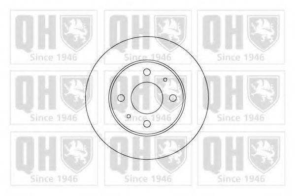 QUINTON HAZELL BDC3809 гальмівний диск