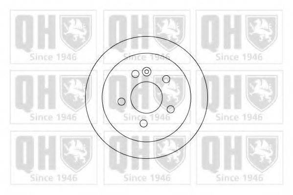 QUINTON HAZELL BDC5058 гальмівний диск