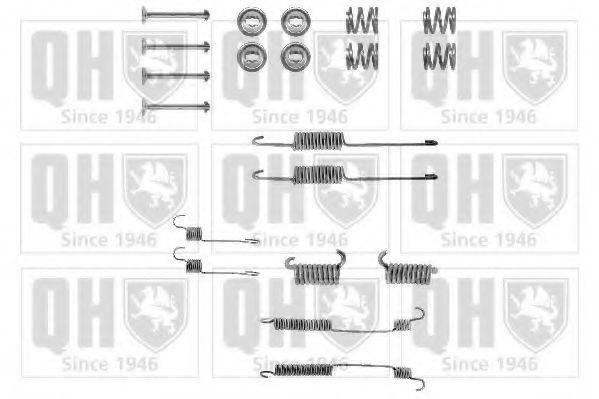 QUINTON HAZELL BFK236 Комплектуючі, гальмівна колодка