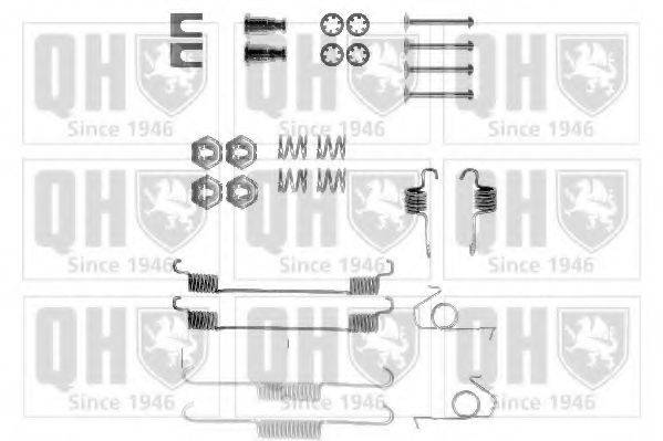 QUINTON HAZELL BFK249 Комплектуючі, гальмівна колодка