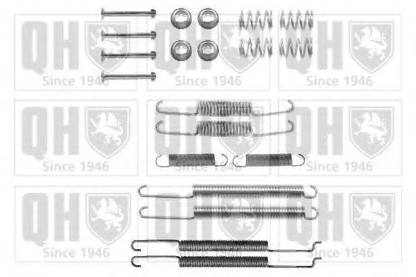 QUINTON HAZELL BFK361 Комплектуючі, гальмівна колодка