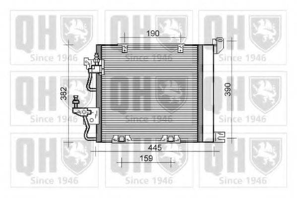 QUINTON HAZELL QCN452 Конденсатор, кондиціонер