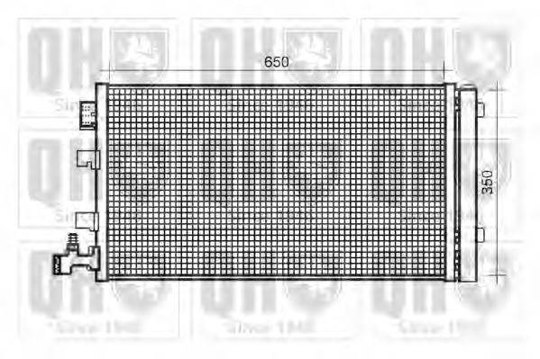 QUINTON HAZELL QCN620 Конденсатор, кондиціонер