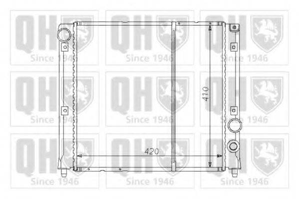 QUINTON HAZELL QER1447 Радіатор, охолодження двигуна