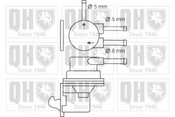 QUINTON HAZELL QFP272 Паливний насос