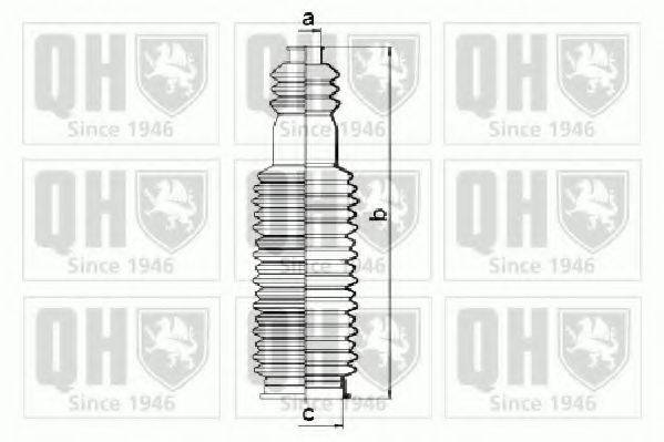 QUINTON HAZELL QG1411 Комплект пильника, рульове керування