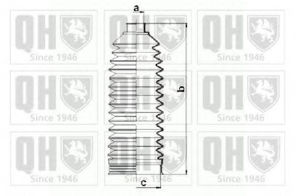 QUINTON HAZELL QG1489 Комплект пильника, рульове керування