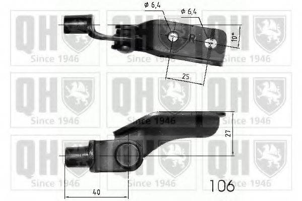 QUINTON HAZELL QTS840236 Газова пружина, кришка багажника