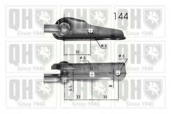 QUINTON HAZELL QTS840270 Газова пружина, кришка багажника