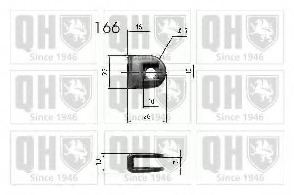 QUINTON HAZELL QTS840283 Газова пружина, кришка багажника