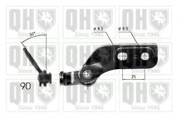 QUINTON HAZELL QTS840221 Газова пружина, кришка багажника