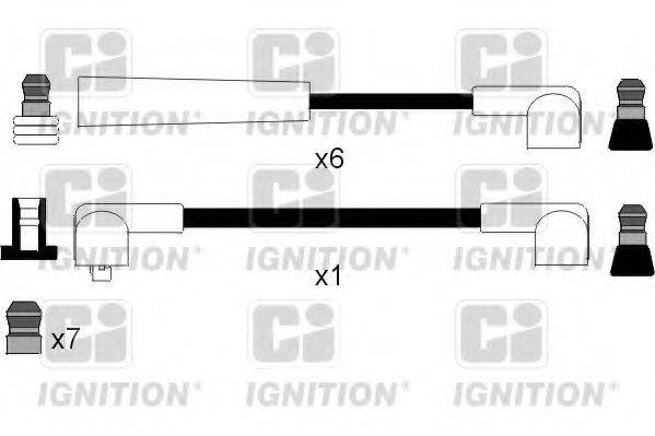 QUINTON HAZELL XC1015 Комплект дротів запалювання