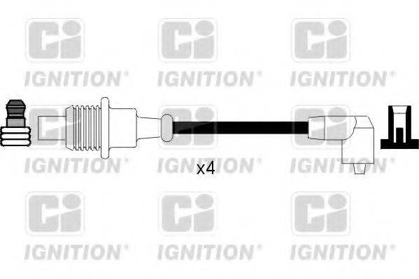 QUINTON HAZELL XC1077 Комплект дротів запалювання