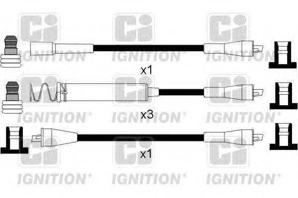 QUINTON HAZELL XC231 Комплект дротів запалювання