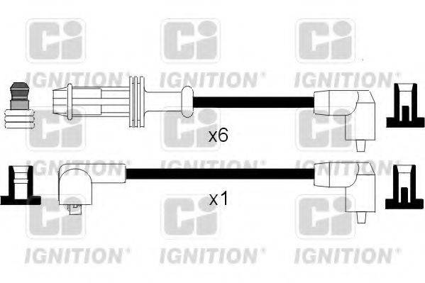 QUINTON HAZELL XC250 Комплект дротів запалювання