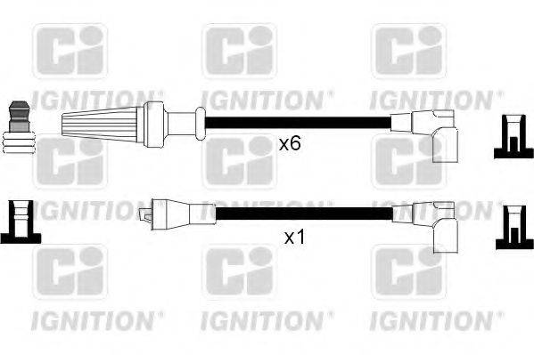 QUINTON HAZELL XC586 Комплект дротів запалювання