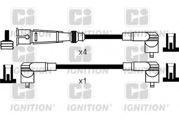 QUINTON HAZELL XC768 Комплект дротів запалювання