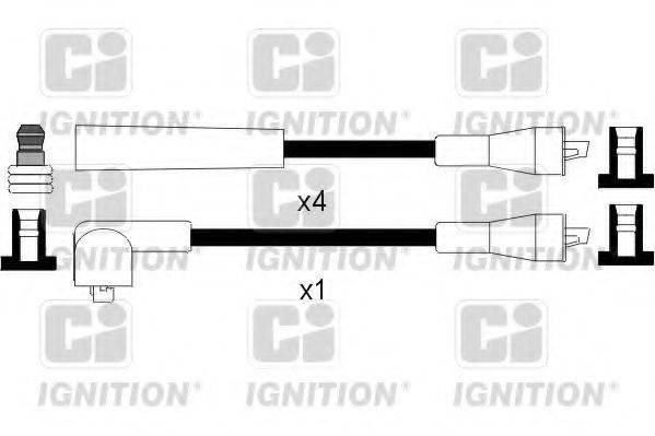 QUINTON HAZELL XC786 Комплект дротів запалювання