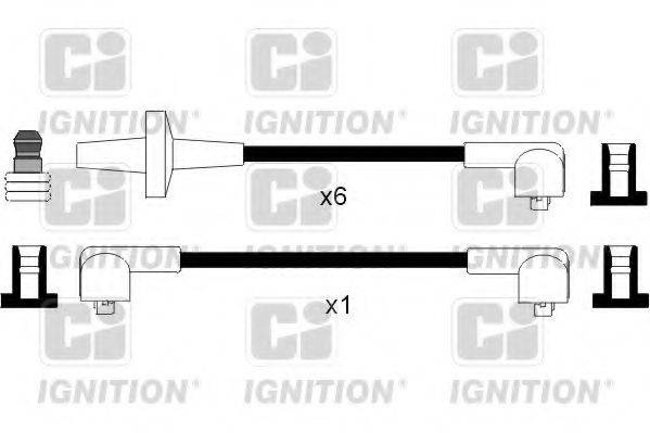 QUINTON HAZELL XC803 Комплект дротів запалювання