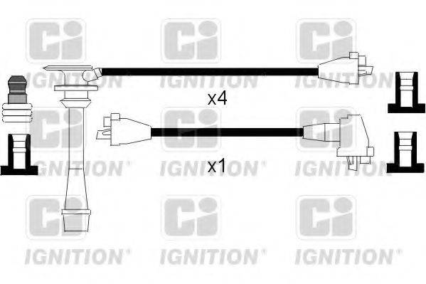 QUINTON HAZELL XC861 Комплект дротів запалювання