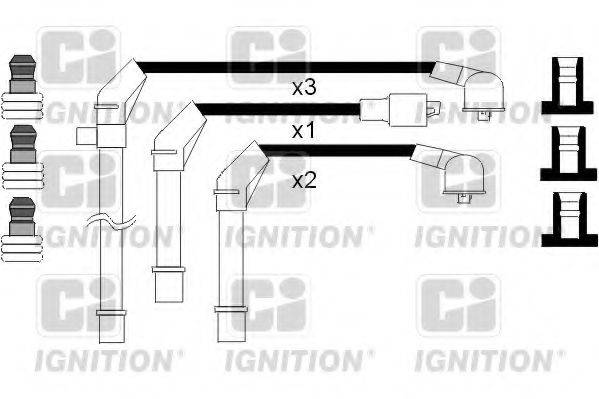 QUINTON HAZELL XC898 Комплект дротів запалювання