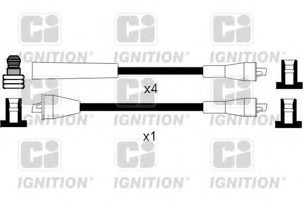 QUINTON HAZELL XC990 Комплект дротів запалювання